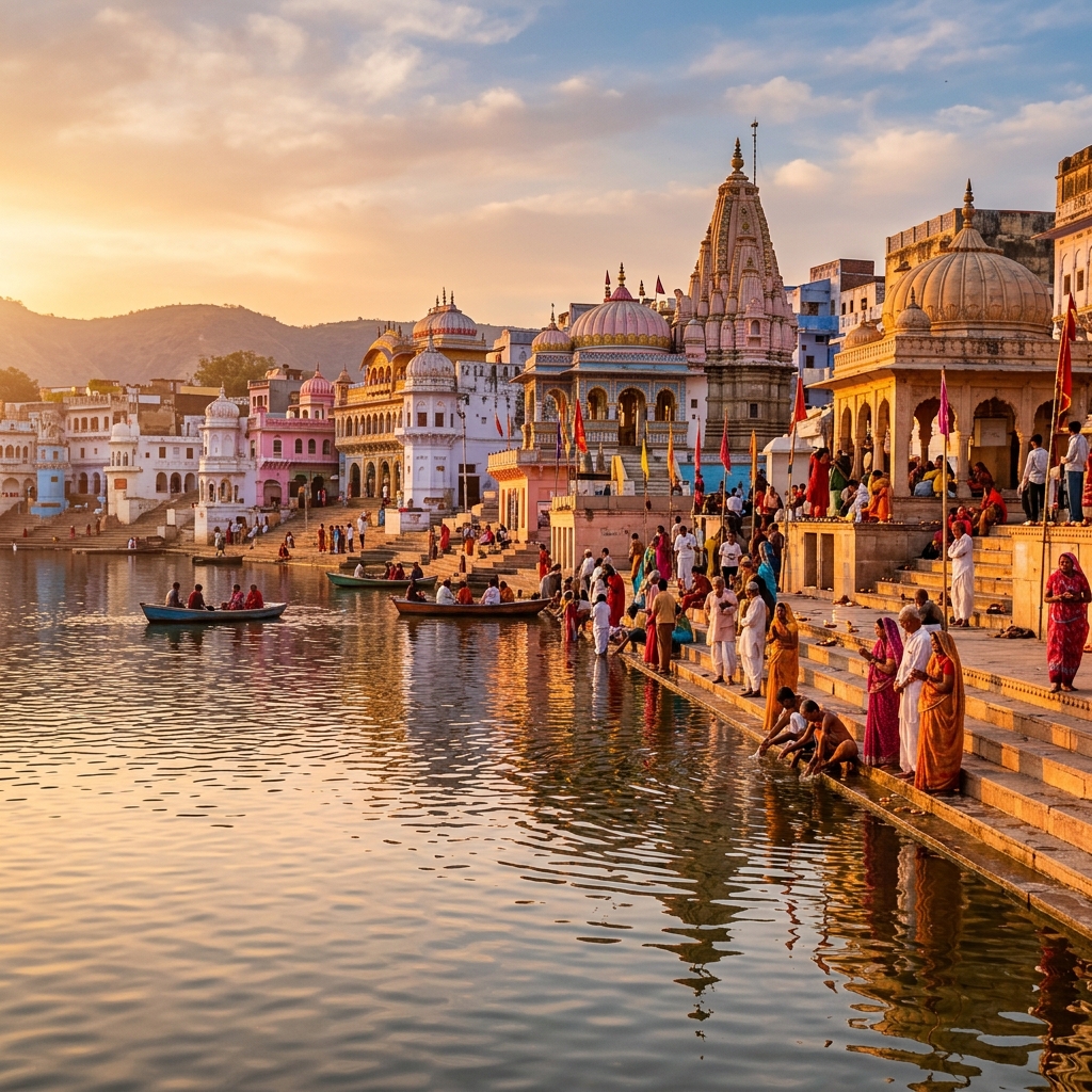 Pushkar Lake Ghats